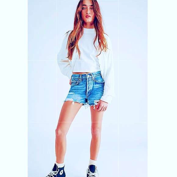 Vintage 501 Levi’s Jean shorts sz 25➿ - Picture 14 of 14